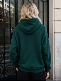 Bluza Staff amu green oversize fleece