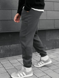 Joggery Staff fad dark gray fleece