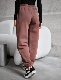 Spodnie dresowe Staff nova brown fleece