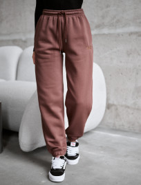 Spodnie dresowe Staff nova brown fleece