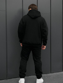 Dres Staff bel black oversize fleece