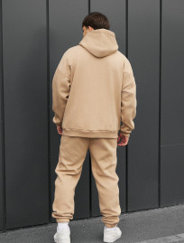 Dres Staff bel beige oversize fleece