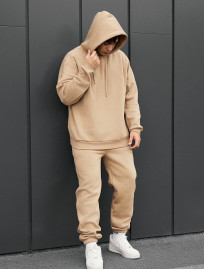 Dres Staff bel beige oversize fleece