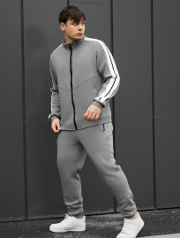 Dres Staff sav light gray zip fleece