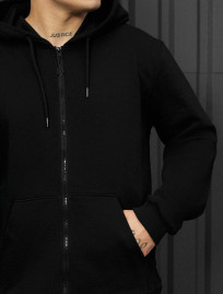 Bluza Staff zip black