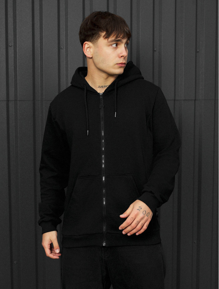 Bluza Staff zip black