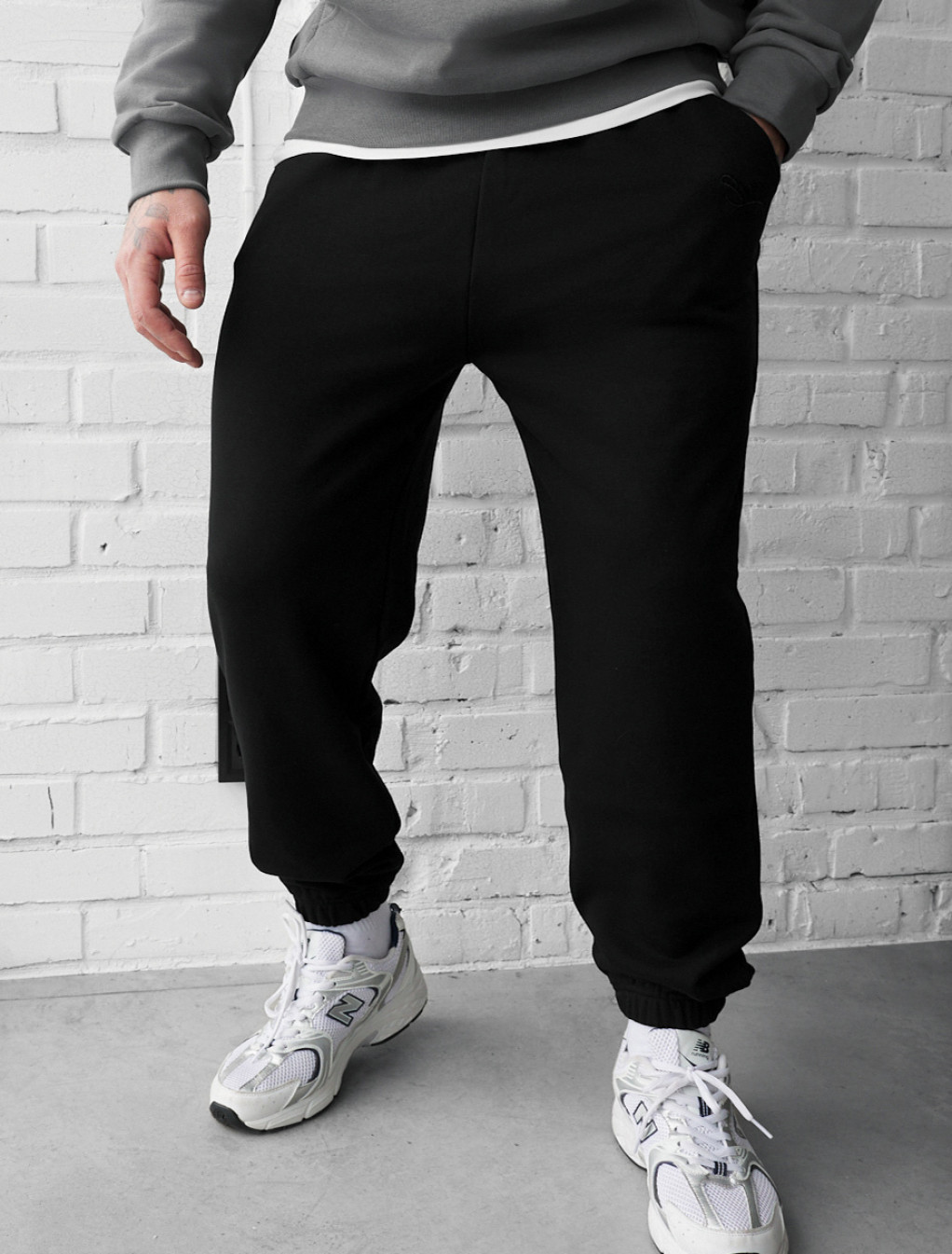 Spodnie Staff fad black