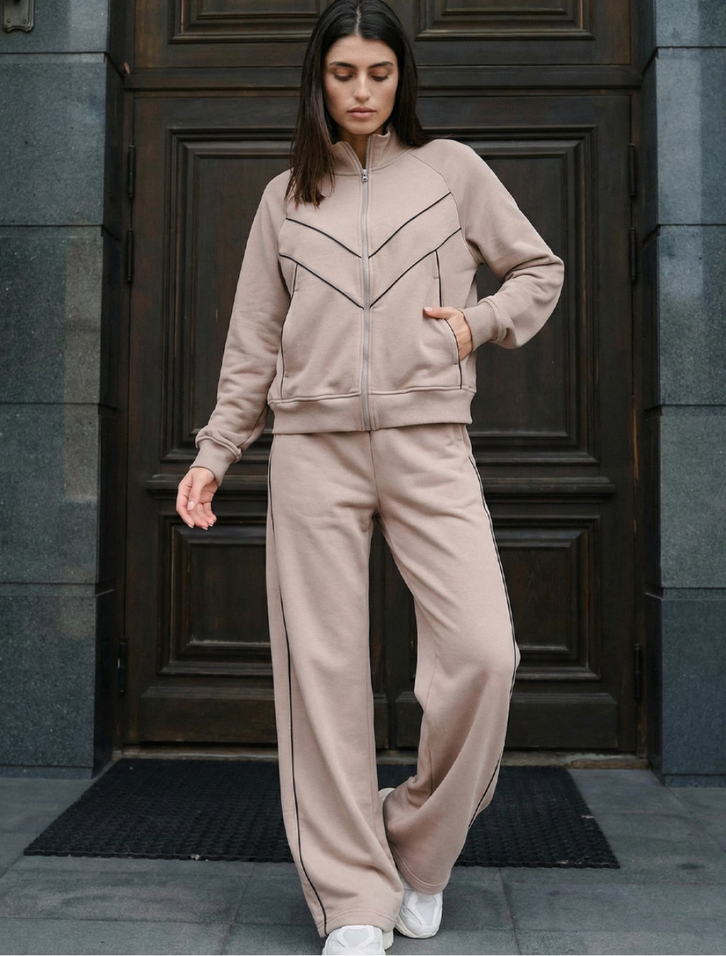 Dres damski Staff lin light brown