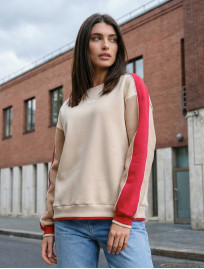 Bluza Staff in logo 2 oversize fleece