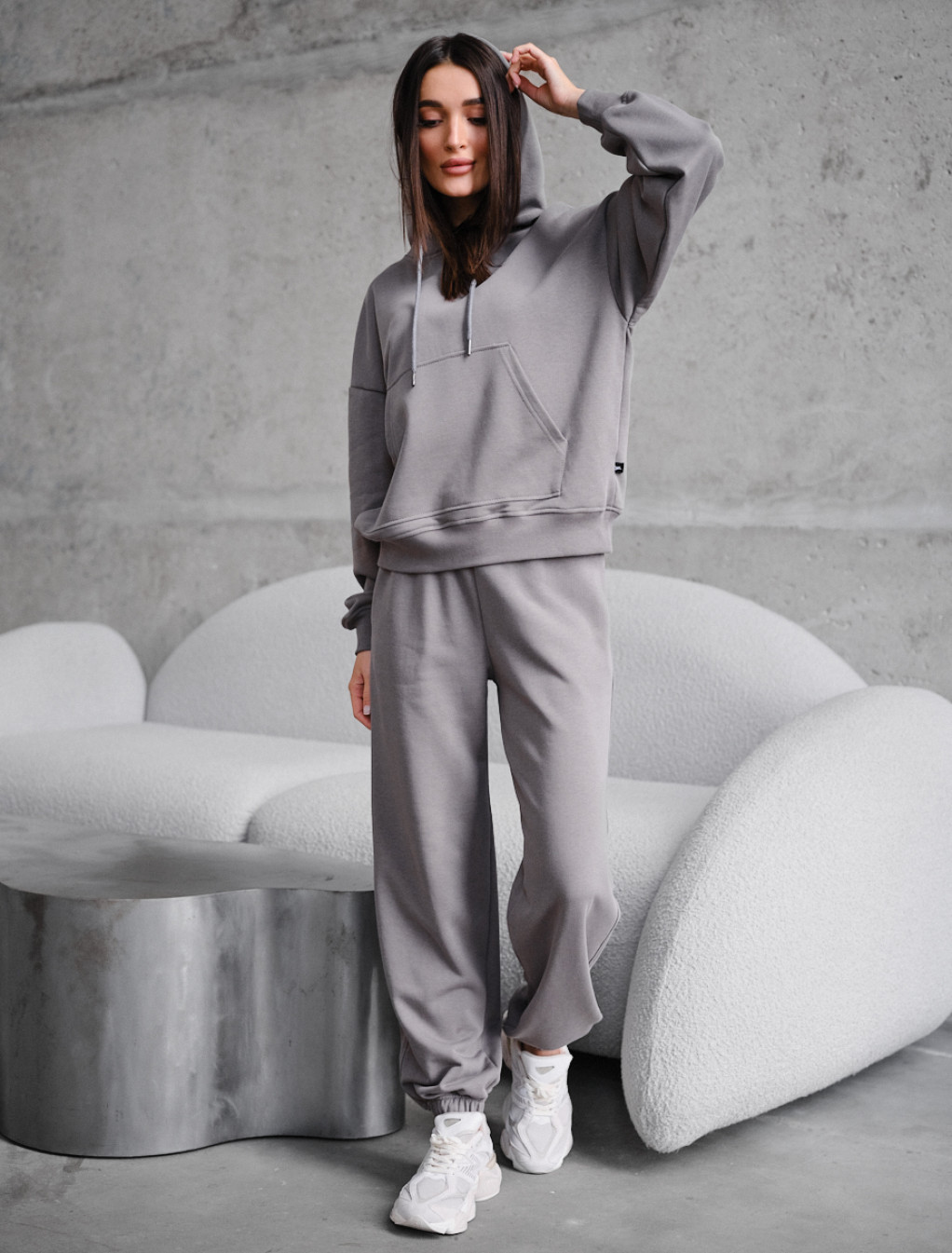 Dres damski Staff sem gray oversize