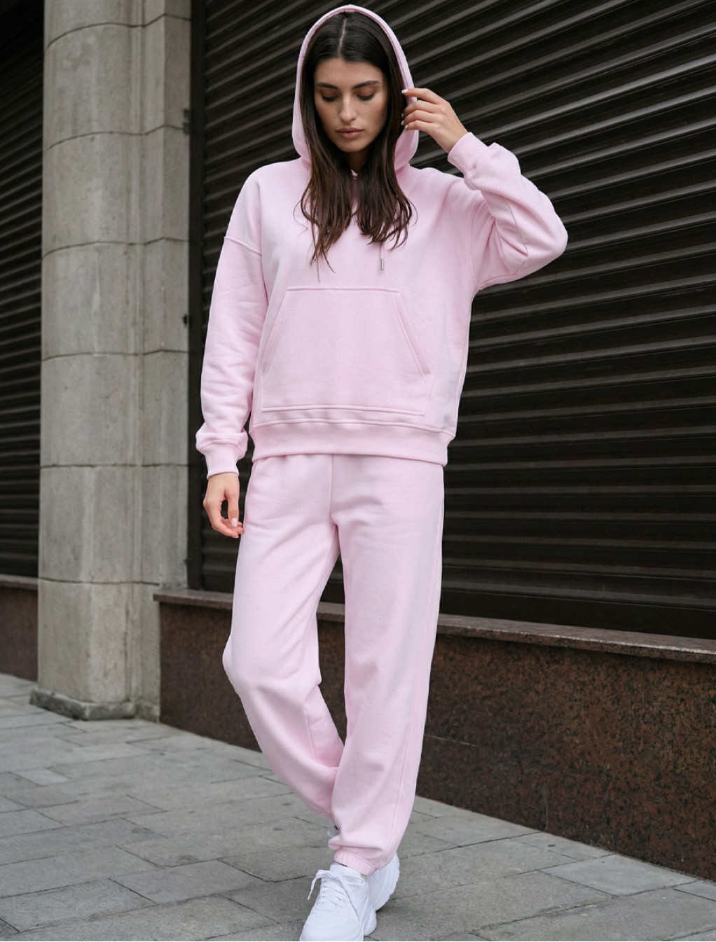 Dres Staff sem light pink oversize