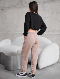 Spodnie dresowe Staff yo light brown