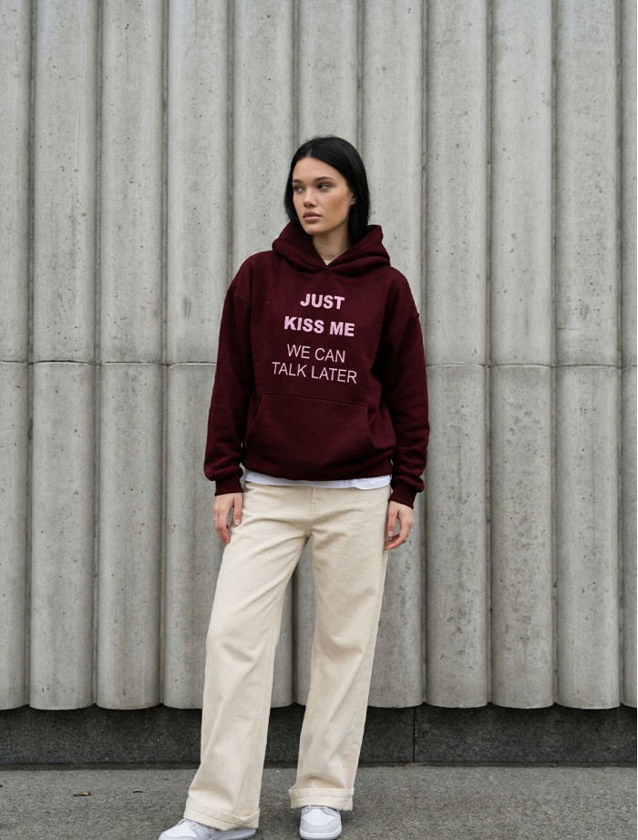 Bluza Staff kiss me oversize