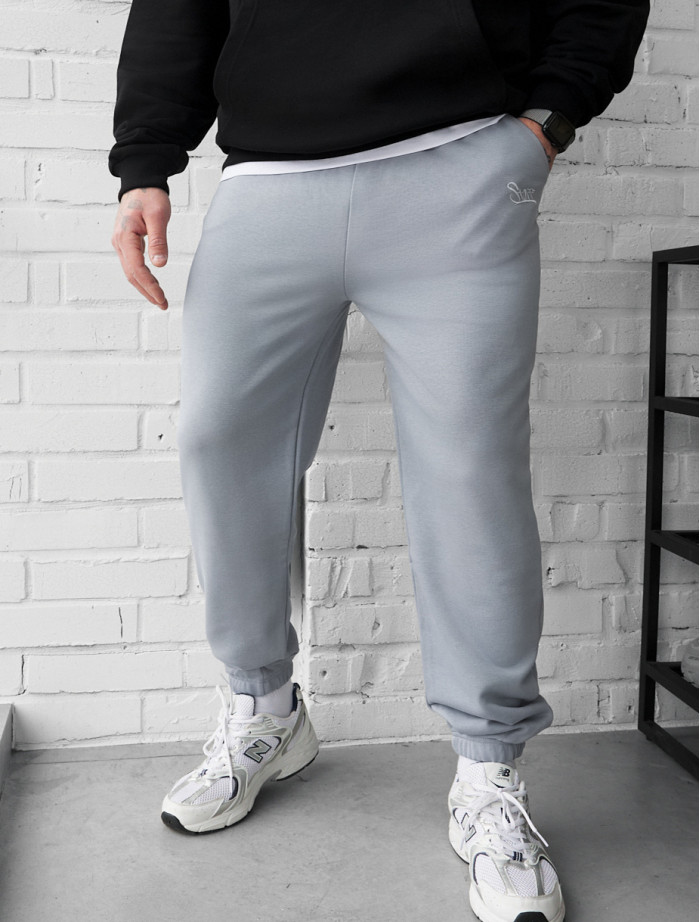 Spodnie dresowe Staff fad light gray