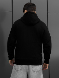 Bluza Staff black logo zip