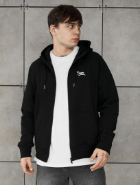 Bluza Staff black logo zip