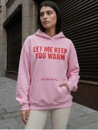 Bluza Staff let me keep you warm oversize