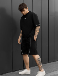 Komplet koszulka + spodenki Staff ax logo black