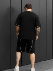 Komplet koszulka + spodenki Staff ax logo black