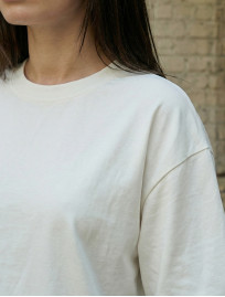 Koszulka Staff del white oversize