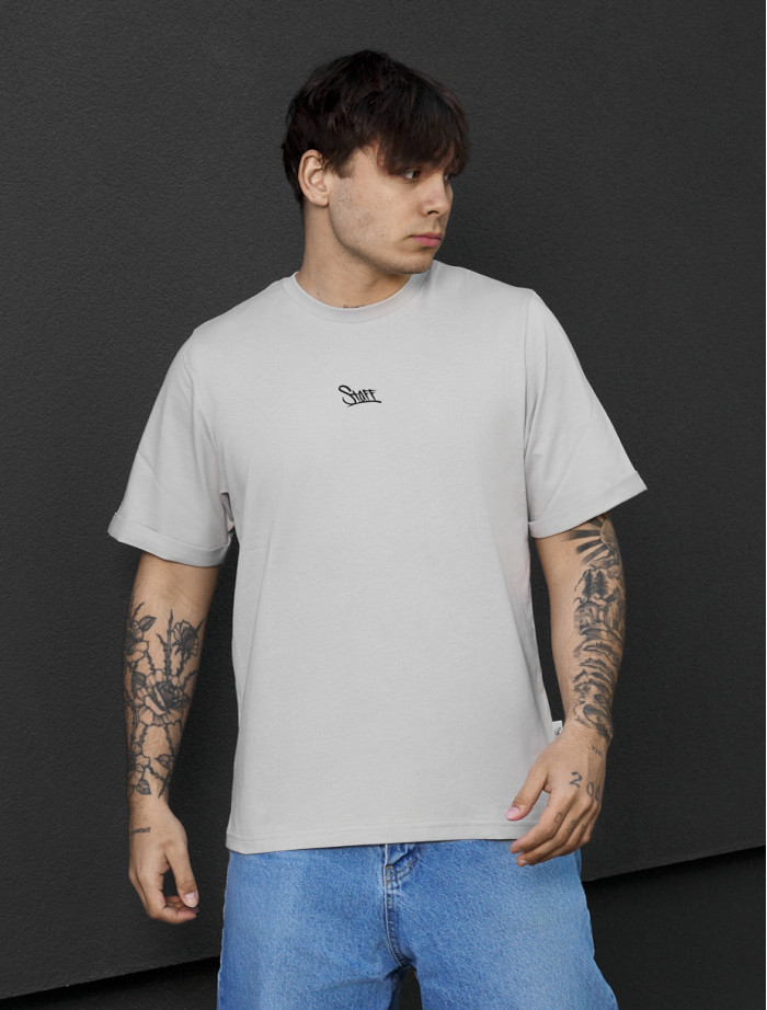 Koszulka Staff light gray logo