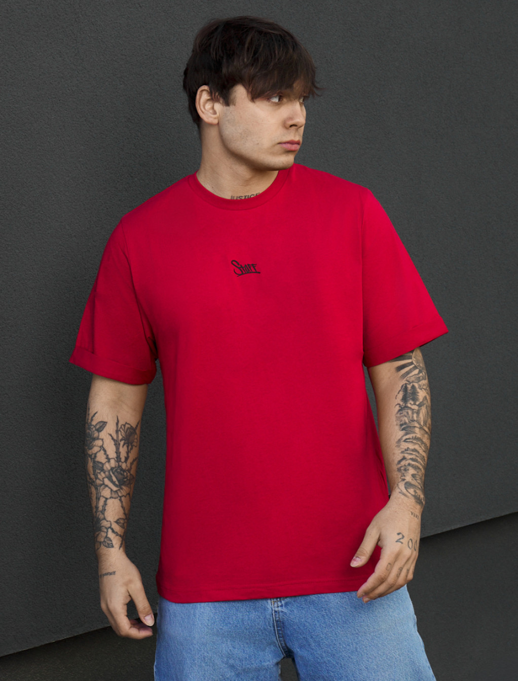 Koszulka Staff red logo