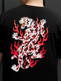 Koszulka Staff logo & fire tiger