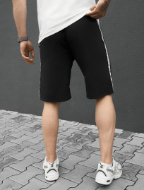 Spodenki Staff til logo black & light gray