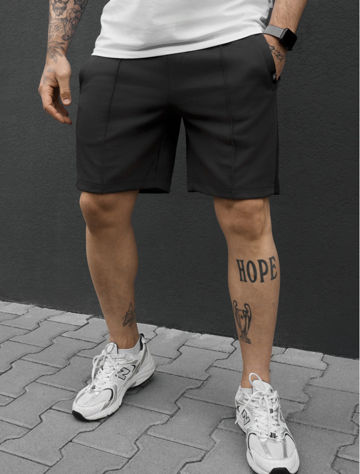 Spodenki Staff sb dark gray & black