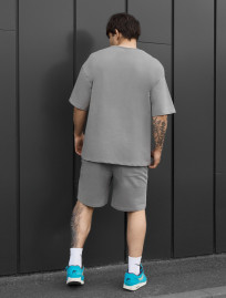Komplet koszulka + spodenki Staff no gray oversize
