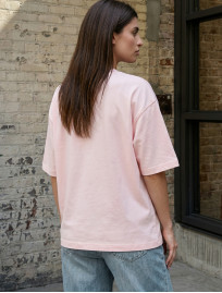Koszulka Staff del light pink oversize