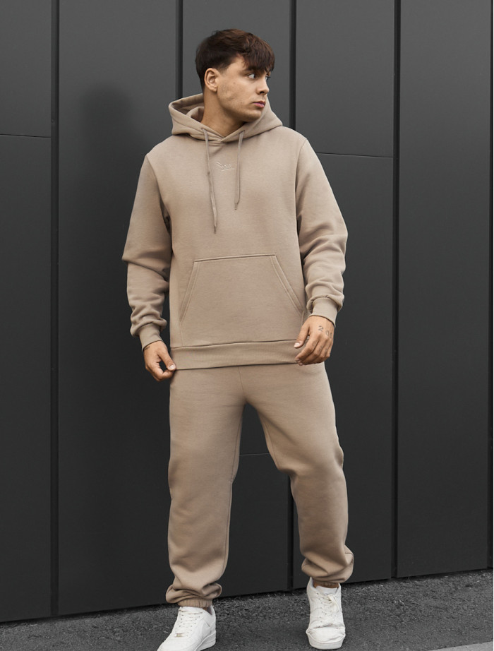 Dres Staff fiv beige logo fleece