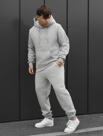 Dres Staff fiv gray melange logo fleece