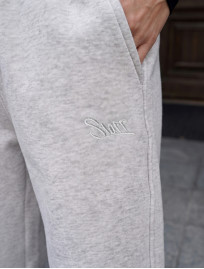 Spodnie dresowe Staff yo gray melange fleece