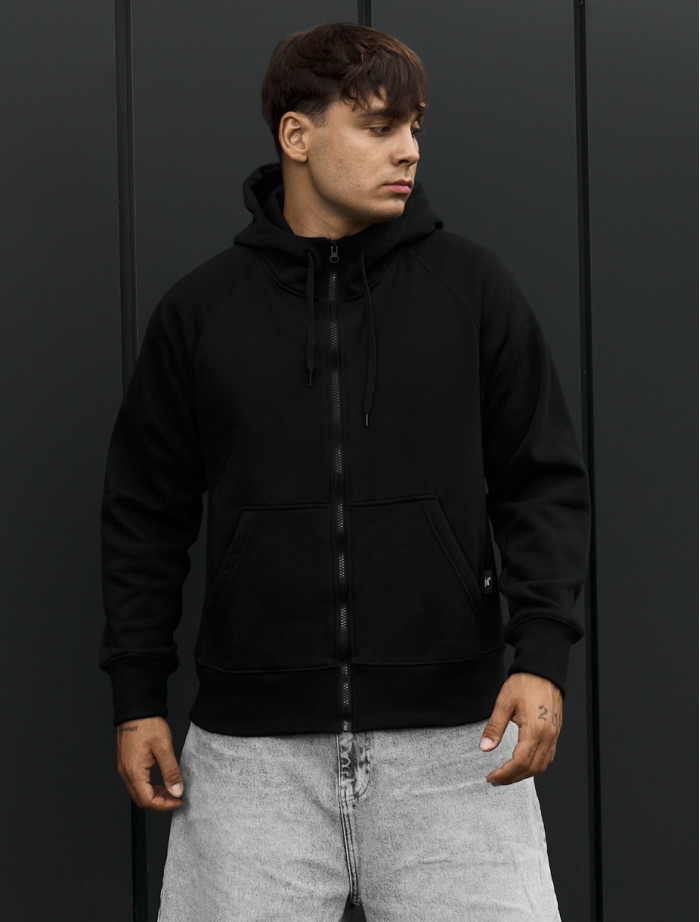 Bluza Staff back zip fleece
