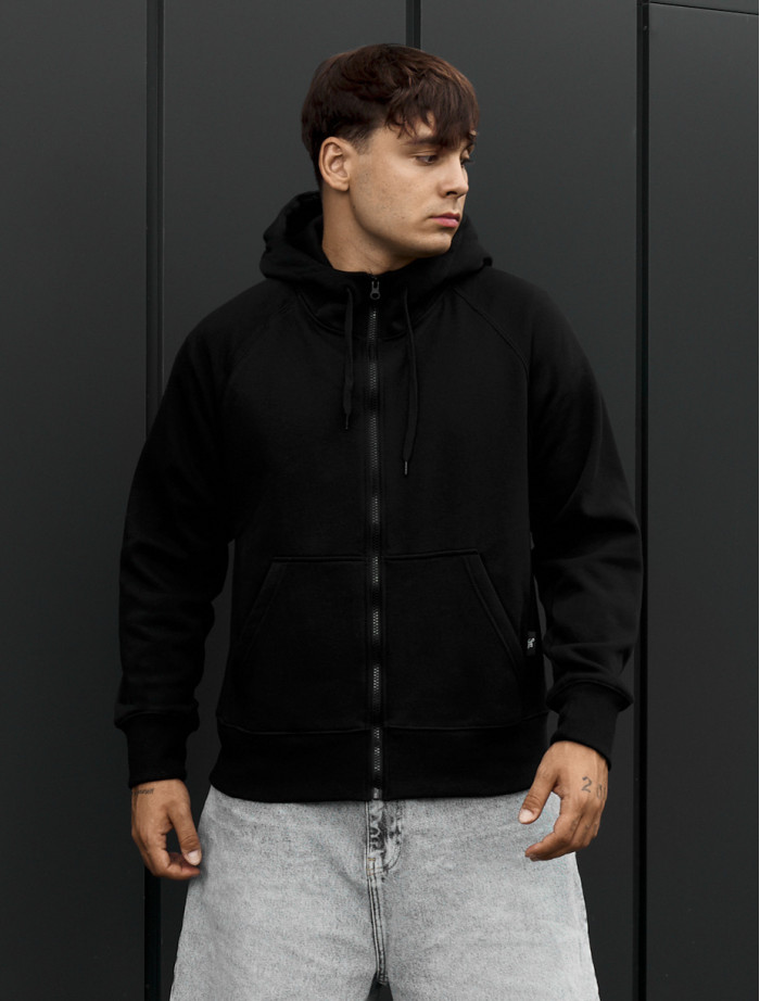 Bluza Staff back zip fleece