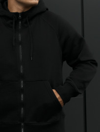 Bluza Staff back zip fleece