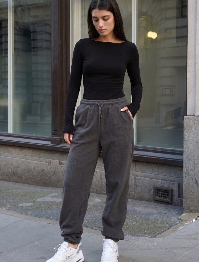 Spodnie dresowe Staff flu gray fleece