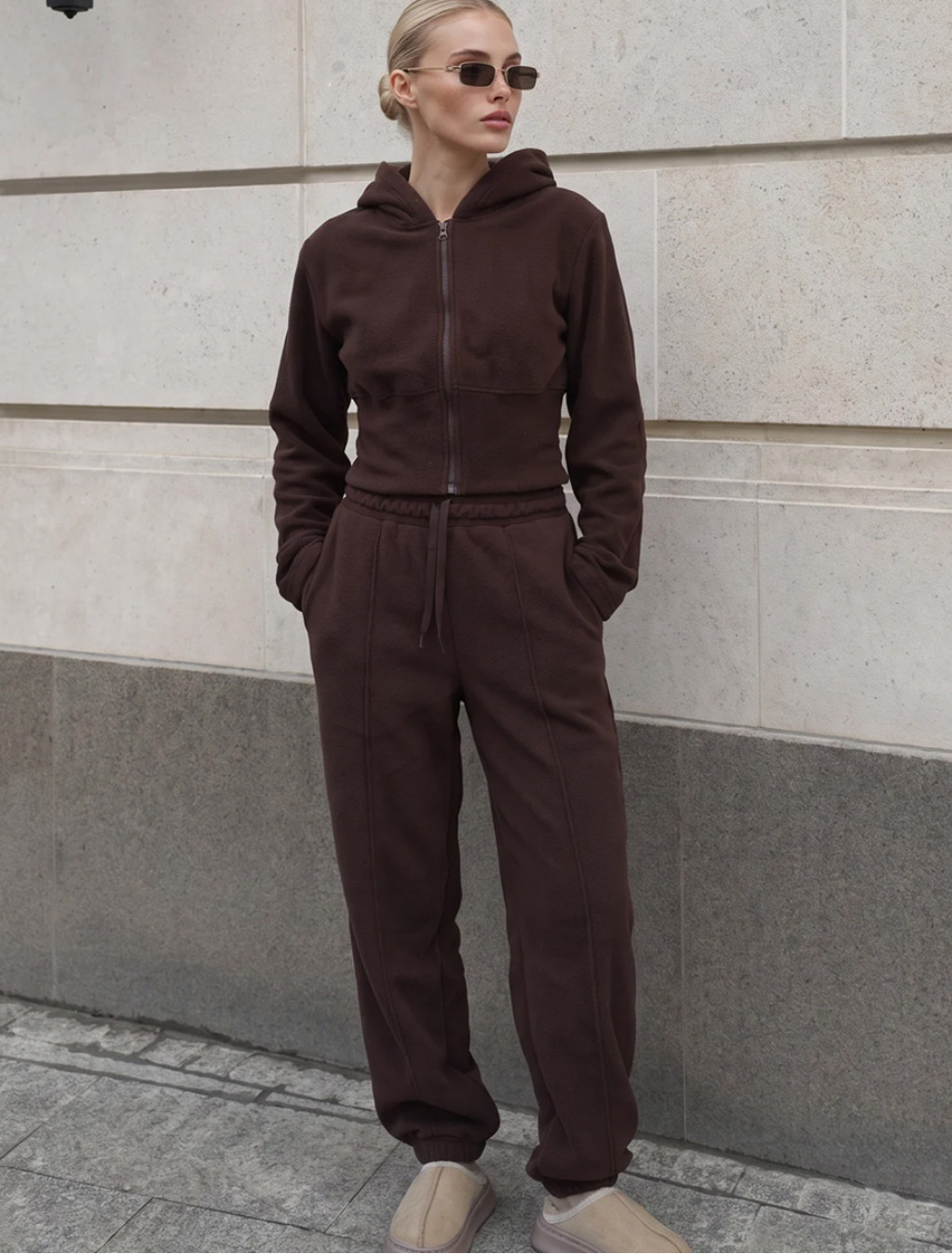 Dres Staff ena brown fleece