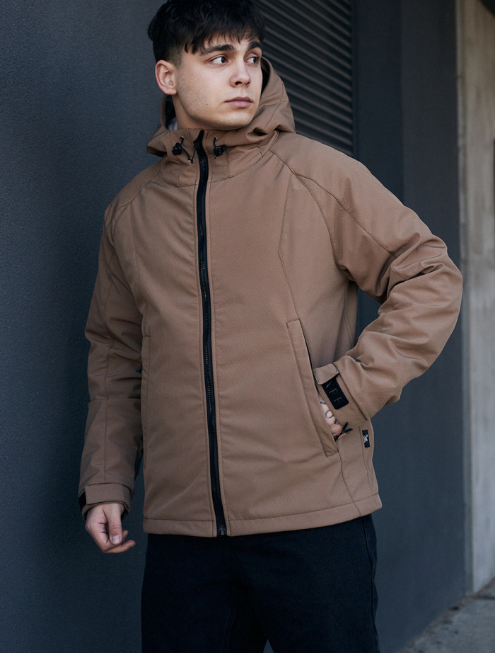 Kurtka taktyczna Staff soft shell ob brown