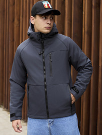 Kurtka Staff soft shell flox gray