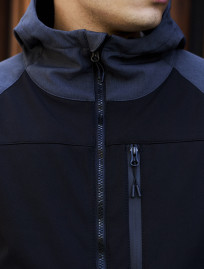 Kurtka Staff soft shell lokk black & gray