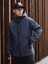 Kurtka Staff soft shell lokk gray