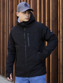 Kurtka Staff soft shell lokk black