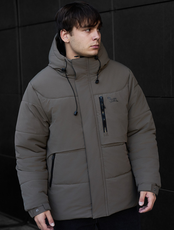 Kurtka zimowa Staff golu dark khaki