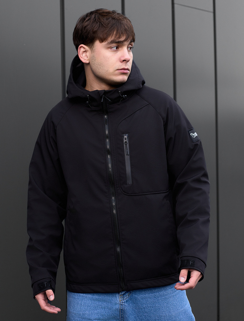 Kurtka soft shell Staff joka black