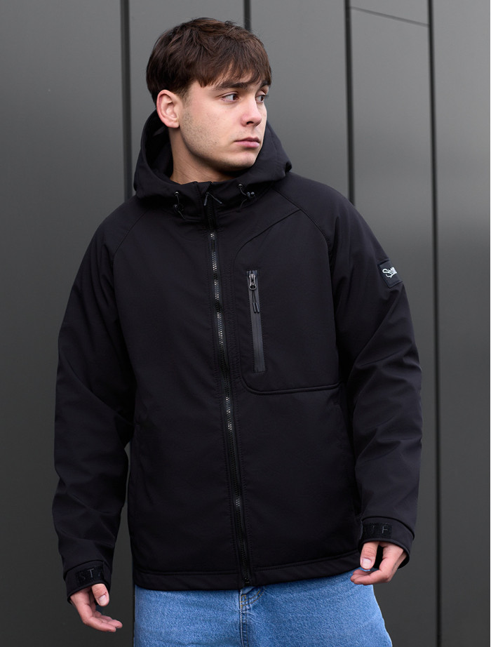 Kurtka soft shell Staff joka black