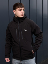 Kurtka soft shell Staff nexu black logo