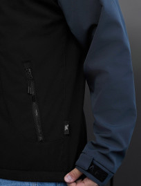 Kurtka Staff di black & gray