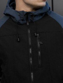 Kurtka Staff di black & gray